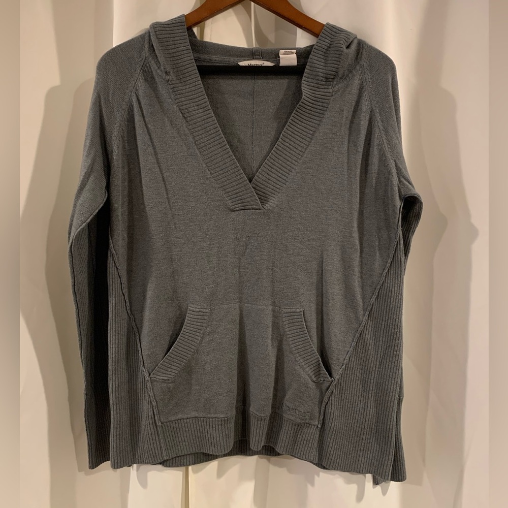 Marmot Hooded Sweater‎ Size Large